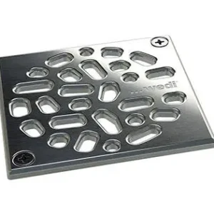wedi Fundo® Ablaufabdeckung 3.3quadratisch, verschraubbar, EdelstahlV2A gebürstet Letzte Chance